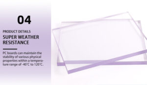 Polycarbonate (PC) panels