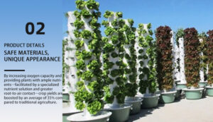 Vertical growth kit for indoor vegetables