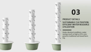 Vertical growth kit for indoor vegetables