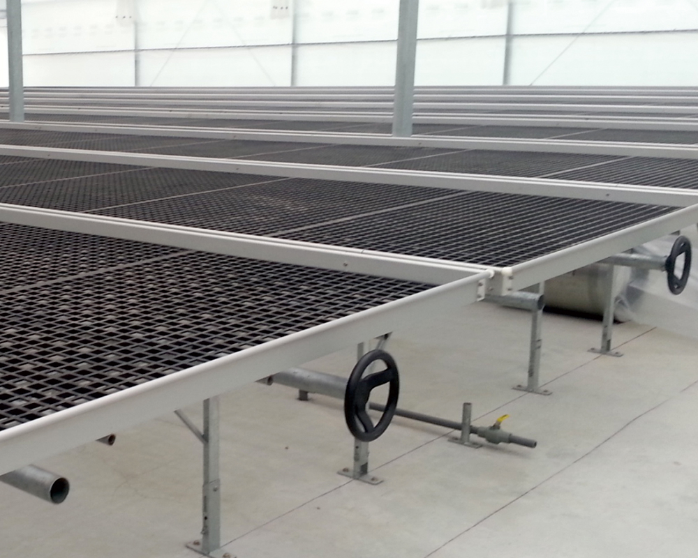 Industrial Greenhouse Seedbed Systems | Rolling Ebb and Flow Benches - Image 3