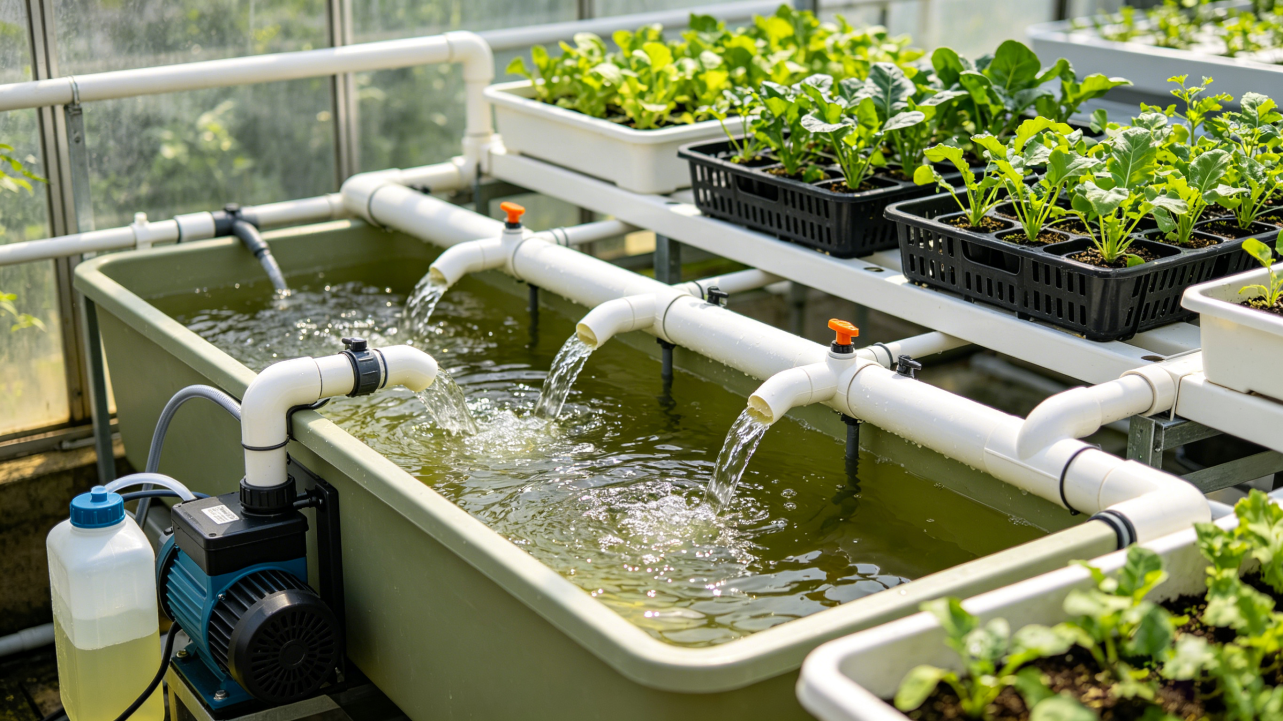 hydroponic NFT system