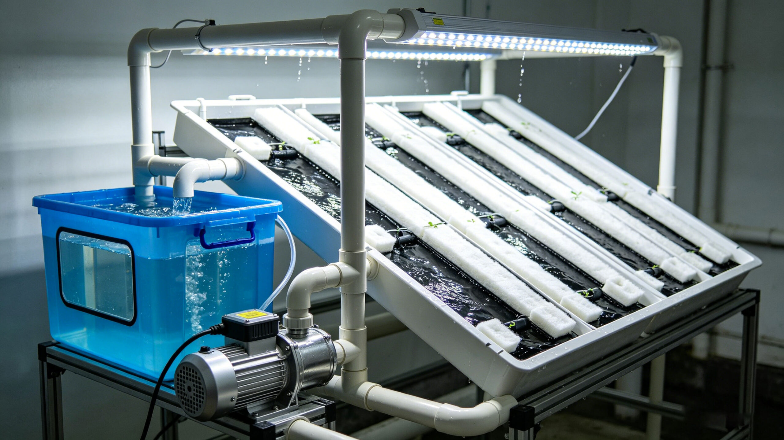 hydroponic NFT system
