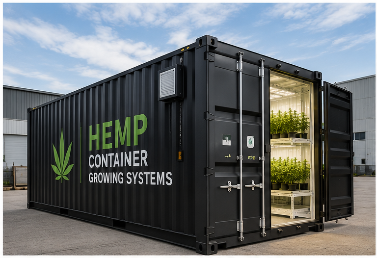 Hemp Container Growing Systems