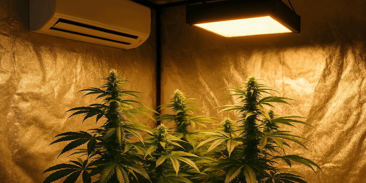 grow room air conditioning system