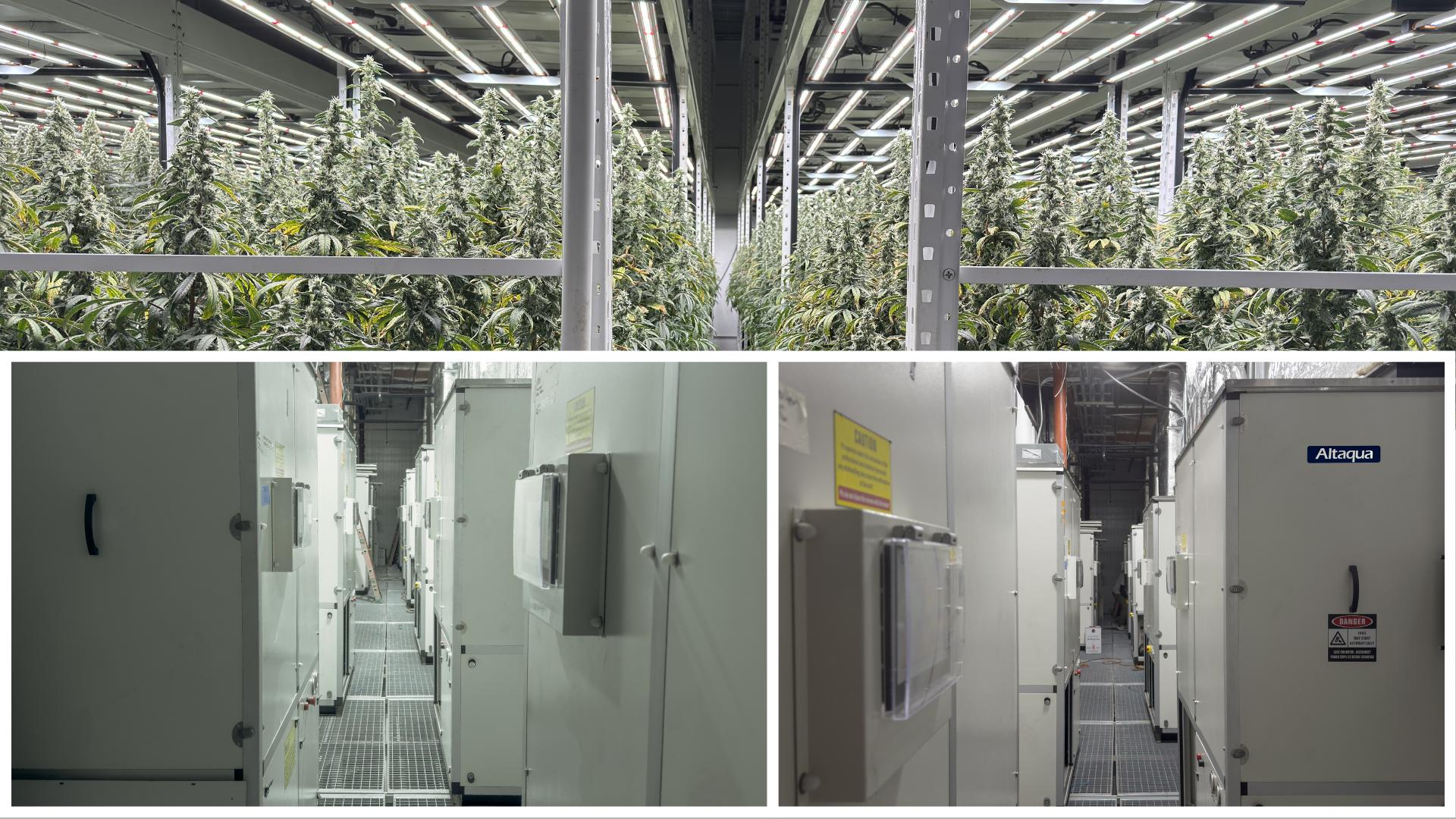 grow room air conditioning system