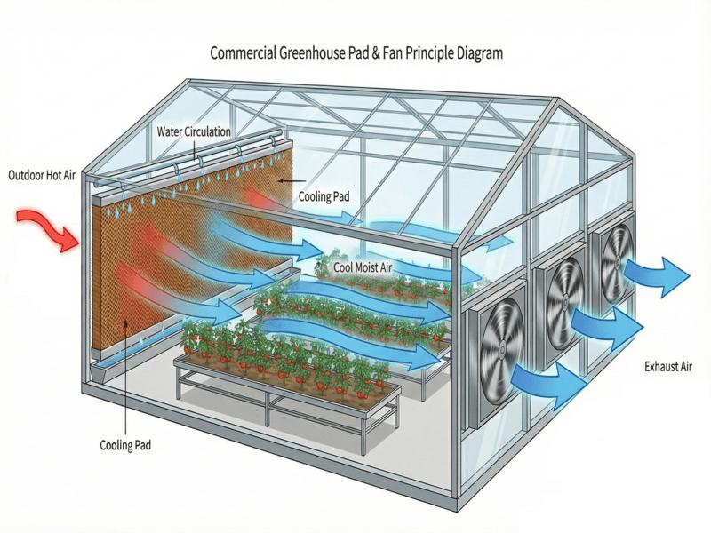 greenhouse cooling system