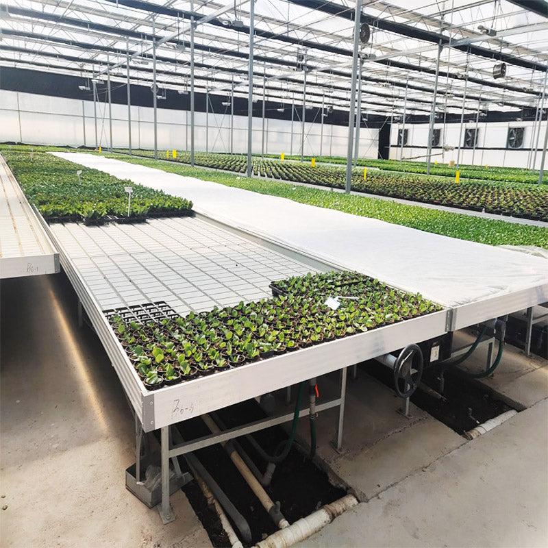 greenhouse rolling bench