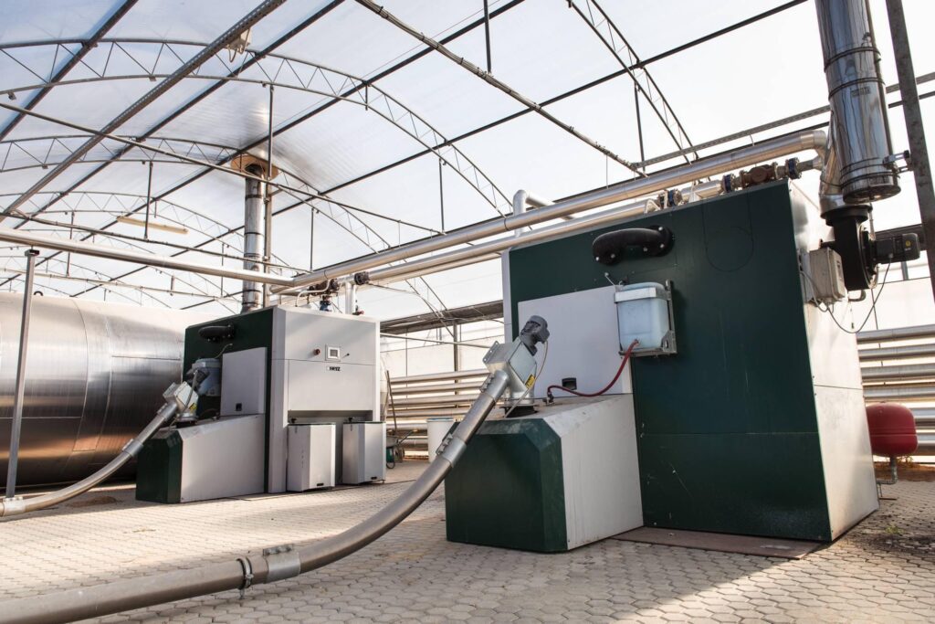 greenhouse heating system