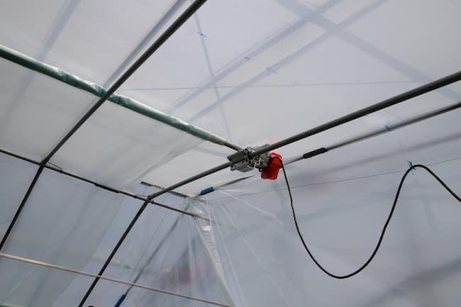 greenhouse shade system