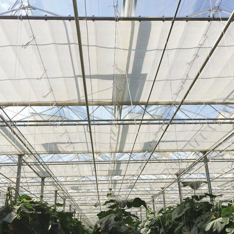 greenhouse shade system