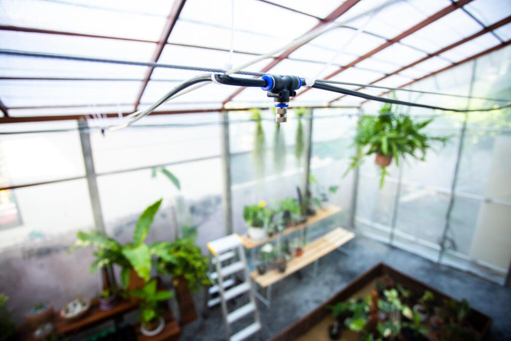 greenhouse humidification system