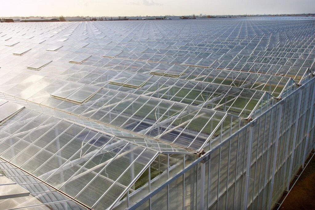 greenhouse roof ventilation system
