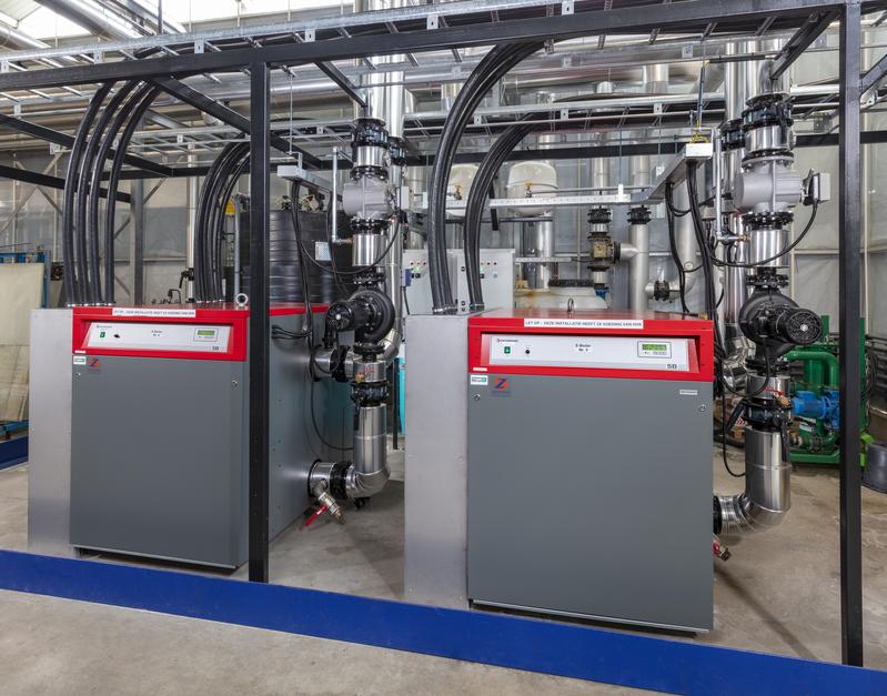 greenhouse CO₂ enrichment system
