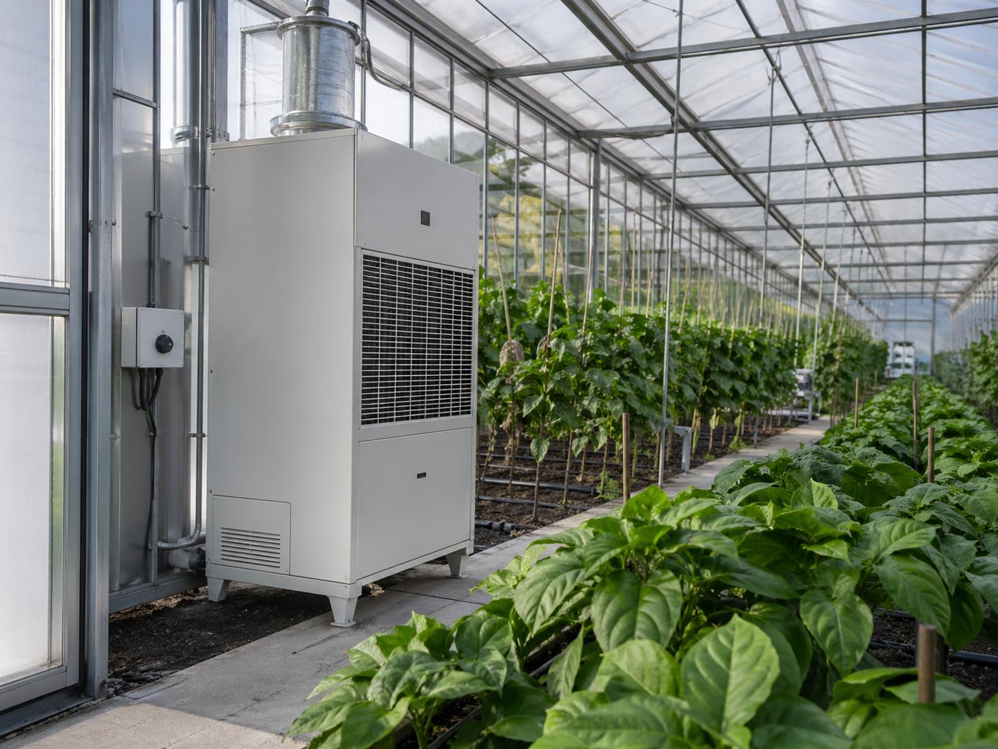 greenhouse dehumidification system